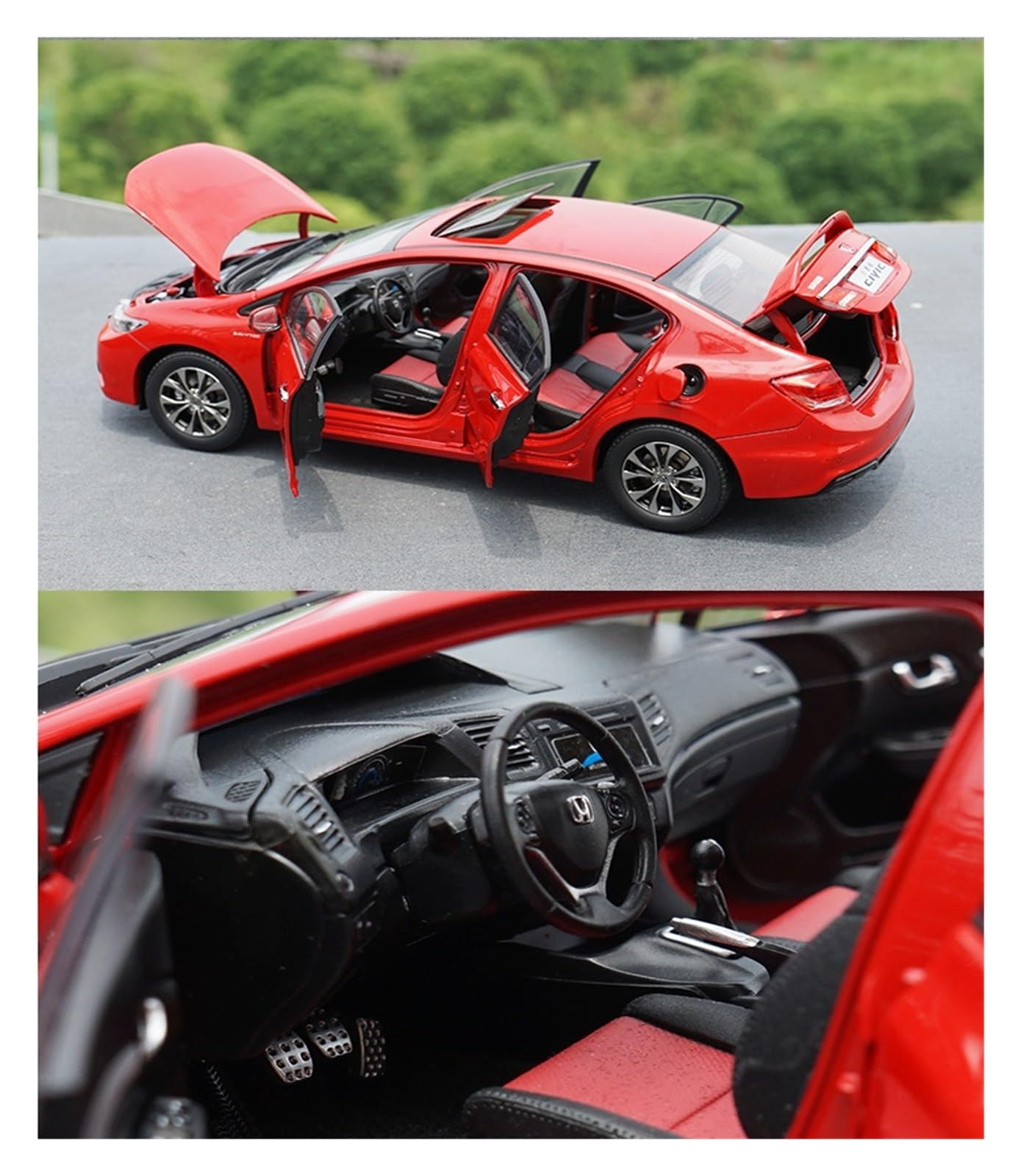 Amazon.co.jp: ミニカー スケールモデルカー 1:18 スケールホンダ